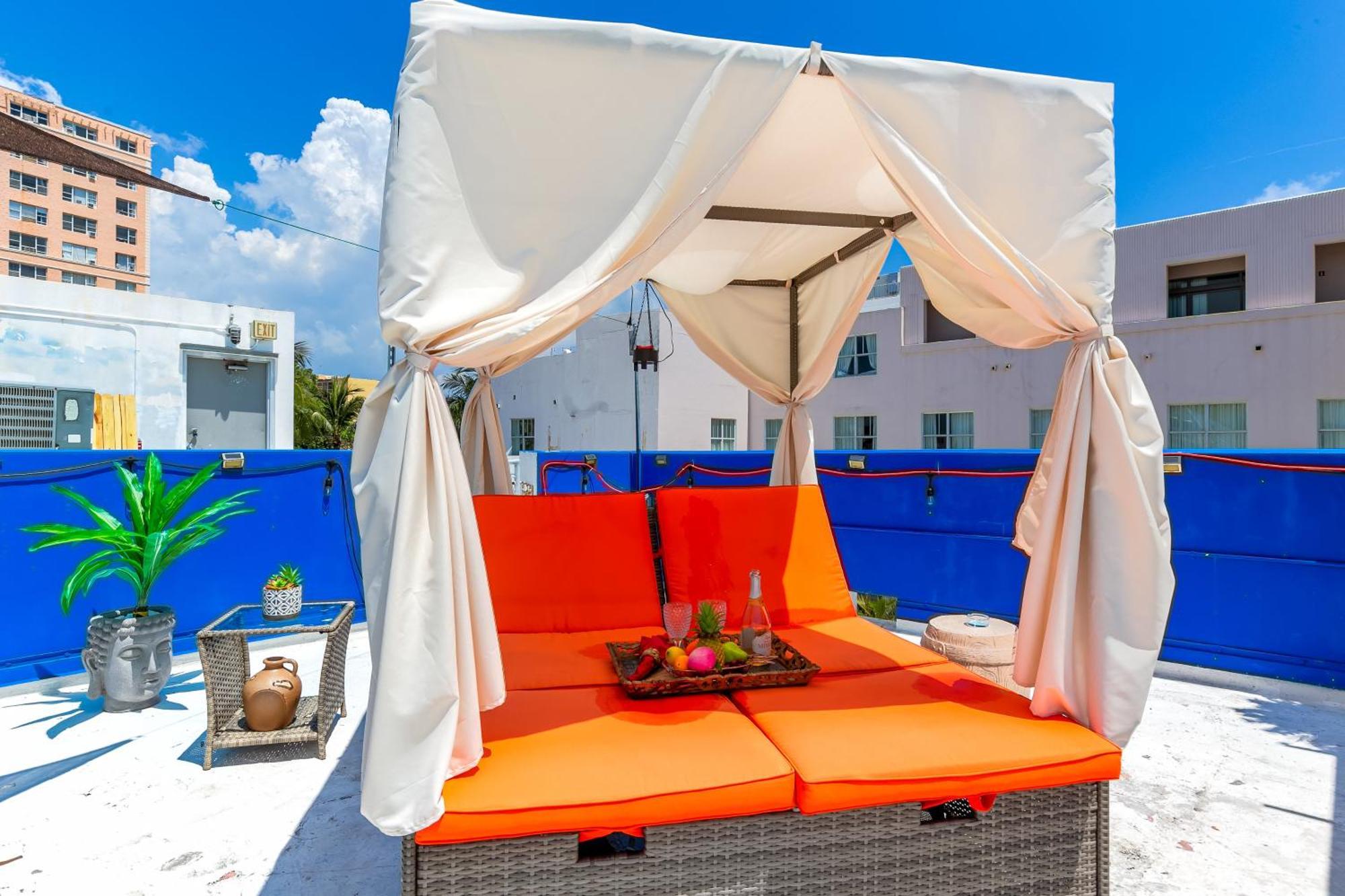 2Bedroom 2Bath Loft Exclusive Rooftop&Jacuzzi,1Block From Beach Miami Beach Exterior foto